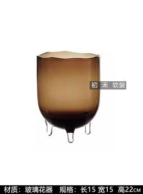 样板间茶几艺术花器花艺组合摆件