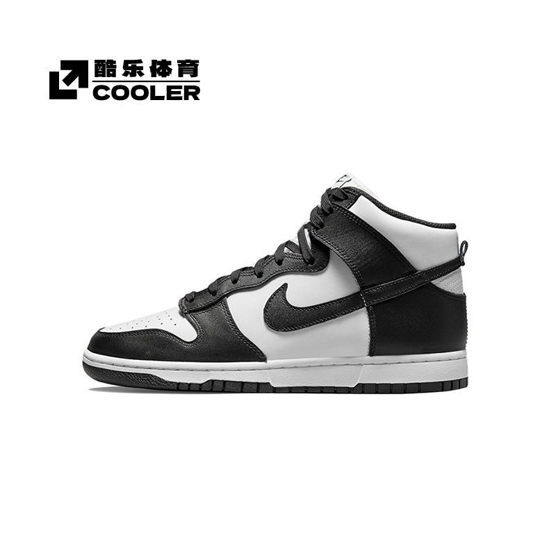 酷乐体育Nike Dunk High 黑白熊猫  复古高帮休闲板鞋DD1399-105 - 图3