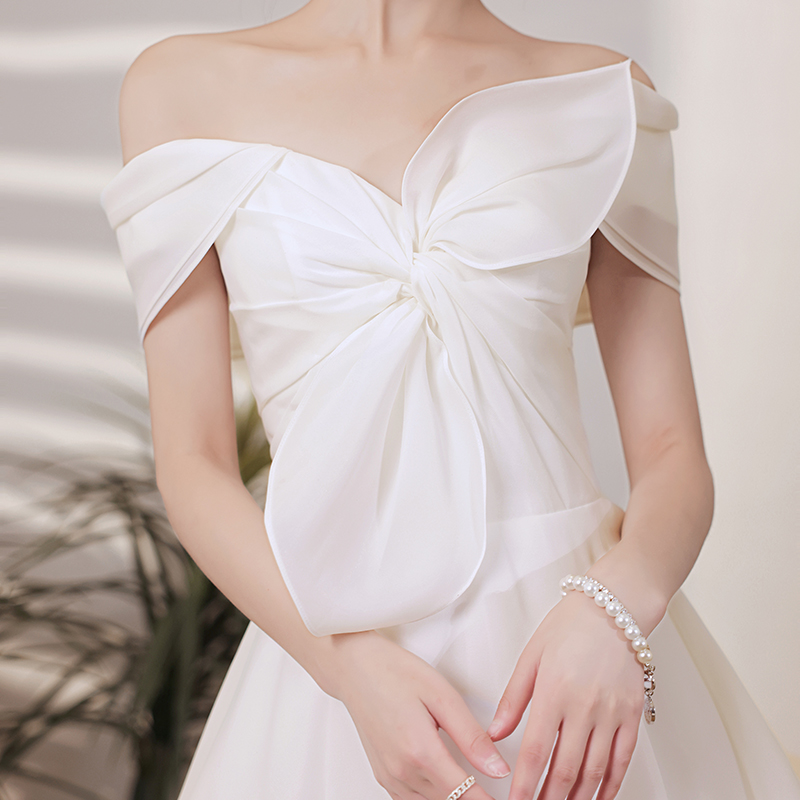 法式轻2021新款气质公主风敬酒服 帕缇伊礼服/晚装