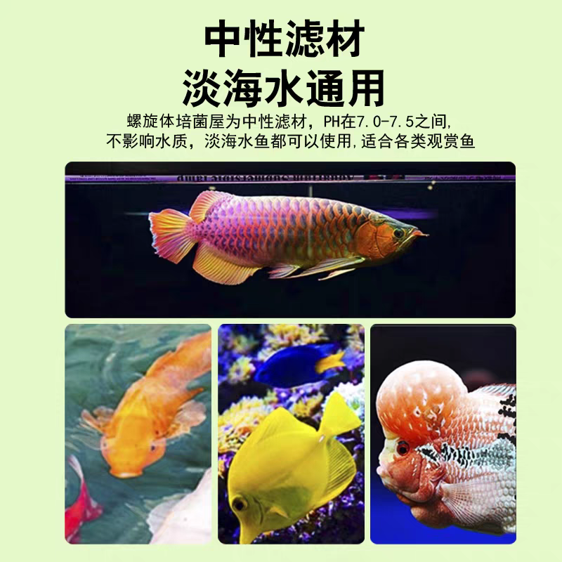 鱼护卫鱼缸过滤材料硝化细菌屋滤材水族箱净水净化鱼池生化陶瓷环,淘宝优惠券,粉丝福利购,淘宝优惠卷