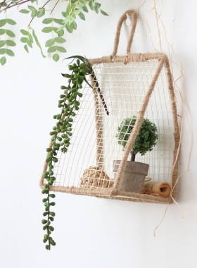 觅点手工铁线编织艺术小物件杂货