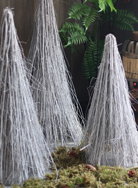 天然橱窗婚礼派对商场造景圣诞树