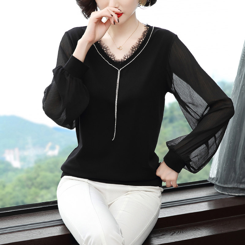 2020新款秋装年洋气中年秋季打底衫 歌妮姿T恤