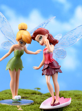 10cm卡通风园艺diy树脂小摆件