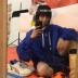 PUMA x ADER ERROR chung giả hai mảnh nam nữ mới với áo len trùm đầu tương phản màu tương tự 576953 - Thể thao lông cừu / jumper áo thun nam dài tay có cổ Thể thao lông cừu / jumper
