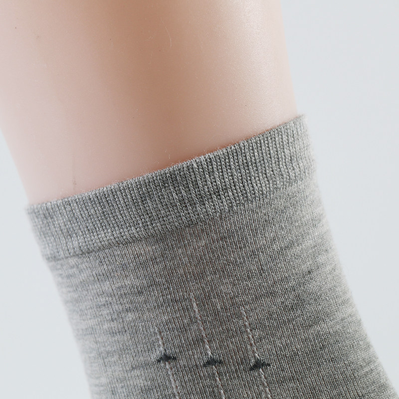 冬爱3双装四季男中筒手缝厚商务袜 冬爱短袜/打底袜/丝袜/美腿袜