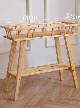 旧时光杉木装饰摆件复古做旧庭院