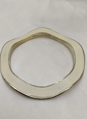 欧美风女合金双面滴釉手镯百搭