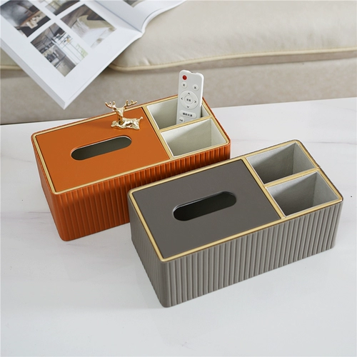 Салфетки, универсальный пульт, коробка для хранения, легкий роскошный стиль, европейский стиль