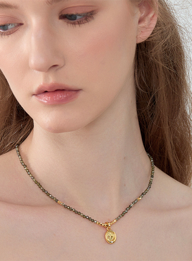 SUM汽泡·绿野仙踪·天然水晶吊坠项链原创设计款新品