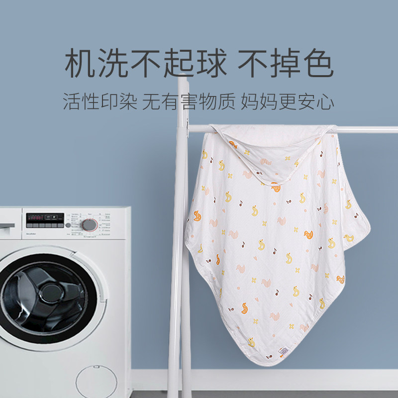 新生初生宝宝纱布包被春秋冬季抱被 童葵婴童抱被/抱毯