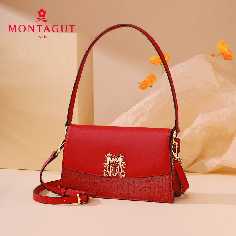 梦特娇2022夏新款手提高级感包女包 梦特娇米时代腋下包