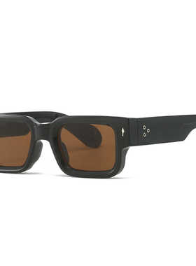 新款个性箭头米钉装饰太阳镜 男女时尚潮流墨镜 户外休闲遮阳镜