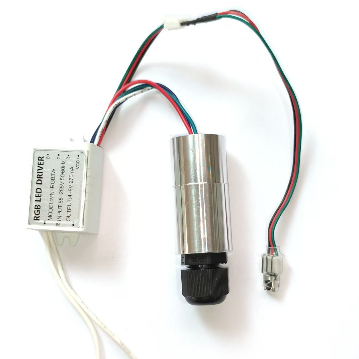 12V七彩导光光源氛围灯发光条光源器RGB无线遥控光源头LED小光源 - 图3