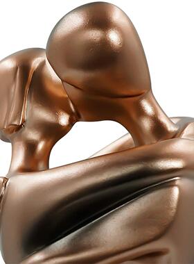 创意树脂品情侣摆件新款