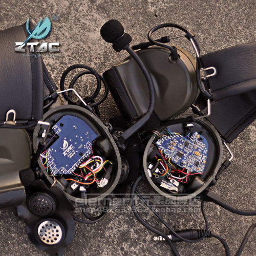 ZTAC元素拾音降噪Comtac2/C2耳机IPSC战术通讯军迷真人吃鸡CS道具 - 图2