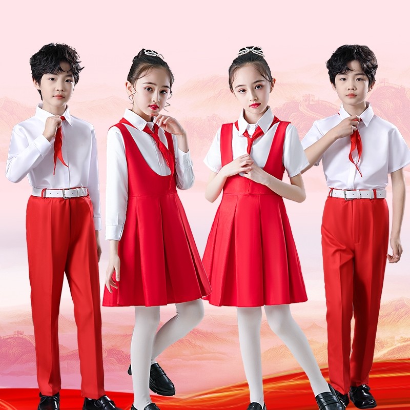 六一幼儿童中小学生红领巾诗歌朗诵大合唱千人献词演出服冯琳同款,淘宝优惠券,粉丝福利购,淘宝优惠卷