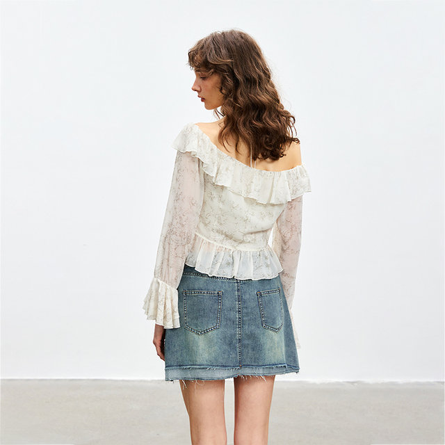 Jamor Floral ruffled ສົດໃໝ່ຍອດນິຍົມປີ 2026 ລະດູຮ້ອນໃໝ່ສຸດຂອງຜູ້ຍິງ