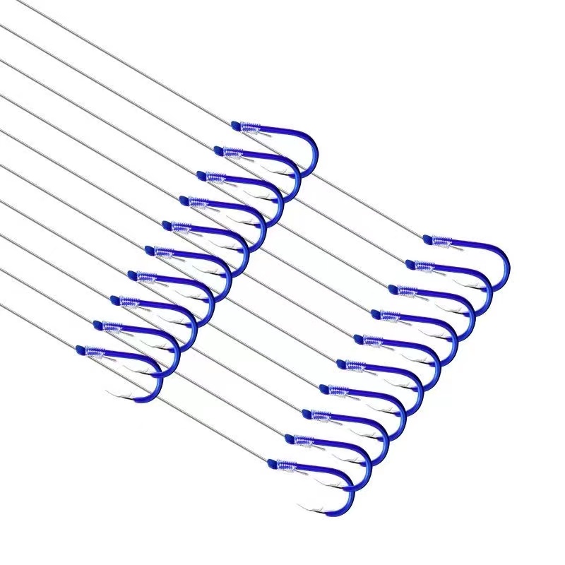伊势尼鱼钩绑好套装伊豆子线双钩成品渔具全套台钓野钓鲤鱼鲫鱼钩-图3