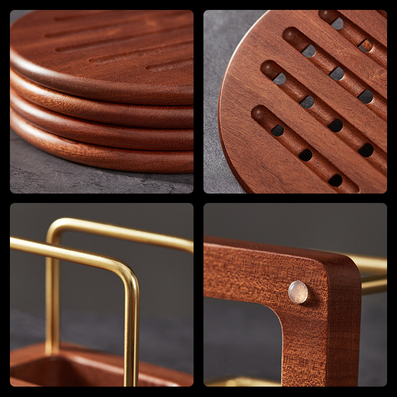 实木隔热垫桌垫餐垫防滑防烫餐桌垫子砂锅垫杯碗盘子垫套装收纳架,淘宝优惠券,粉丝福利购,淘宝优惠卷