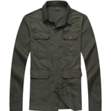 Летний тонкий мужской износостойкий комбинезон, хлопковая дышащая камуфляжная летняя одежда