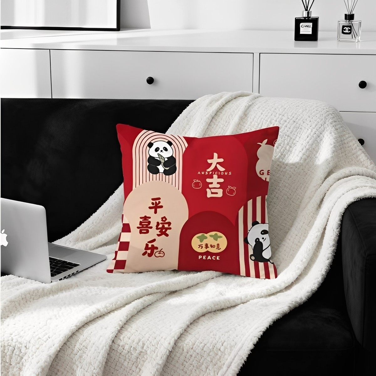 中式福字抱枕红色喜庆靠垫客厅沙发装饰枕套家居用品新年喜庆靠背,淘宝优惠券,粉丝福利购,淘宝优惠卷