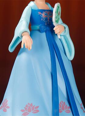 西安大唐不夜城音乐不倒翁小姐姐小哥哥摆件礼物不怕摔可摇动带声