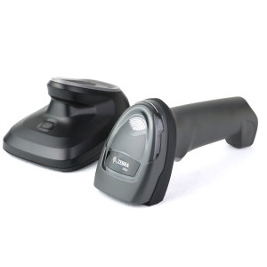 ZEBRA斑马扫描枪Symbol LS2208 DS2208 2278SR 无线二维码扫描枪条码扫描器扫码枪 无线二维串口加电源USB口