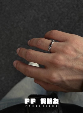 2025本命年蛇形戒指新年情侣戒