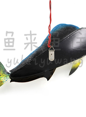 高仿真海洋鱼海洋公园主题装饰美陈模型 塑料鱼玻璃钢仿真鬼头刀