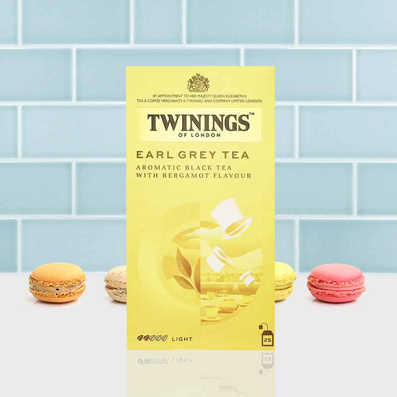 英国Twinings川宁伯爵红茶包豪门伯爵红茶川宁茶包佛手柑香袋泡茶