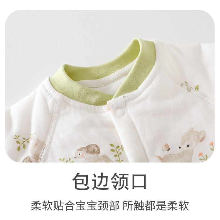 婴儿套装夹棉保暖秋冬纯棉A类分体高腰护肚宝宝冬季打底内穿内衣,淘宝优惠券,粉丝福利购,淘宝优惠卷