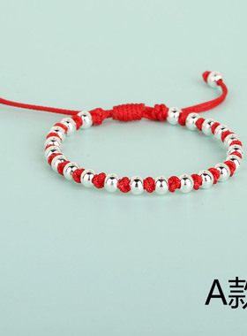 手绳奥丽纯银原创儿童