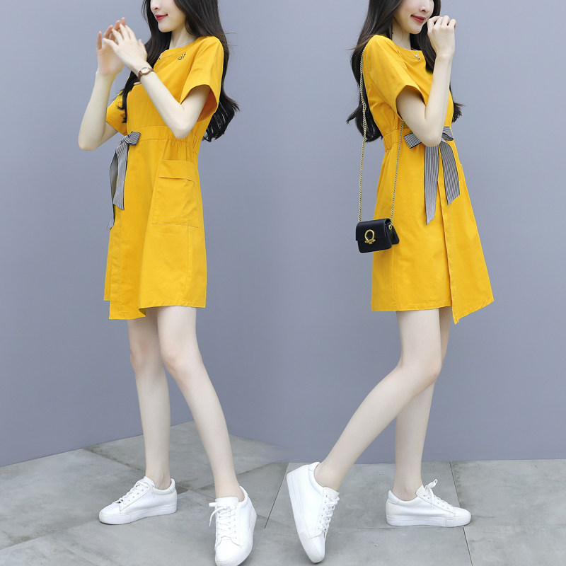 小个子女夏装2020年新款气质连衣裙 梵馨怡连衣裙