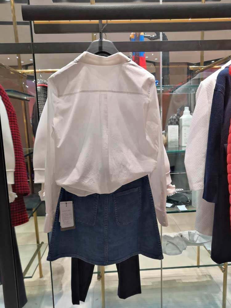 阿玛施官网旗舰店2020夏正品女衬衫 魅言服饰衬衫