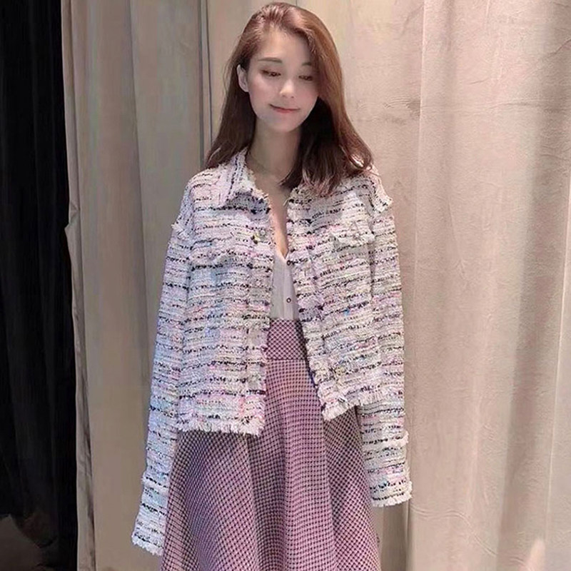 阿玛施旗舰店官网2020秋新款短外套 魅言服饰短外套