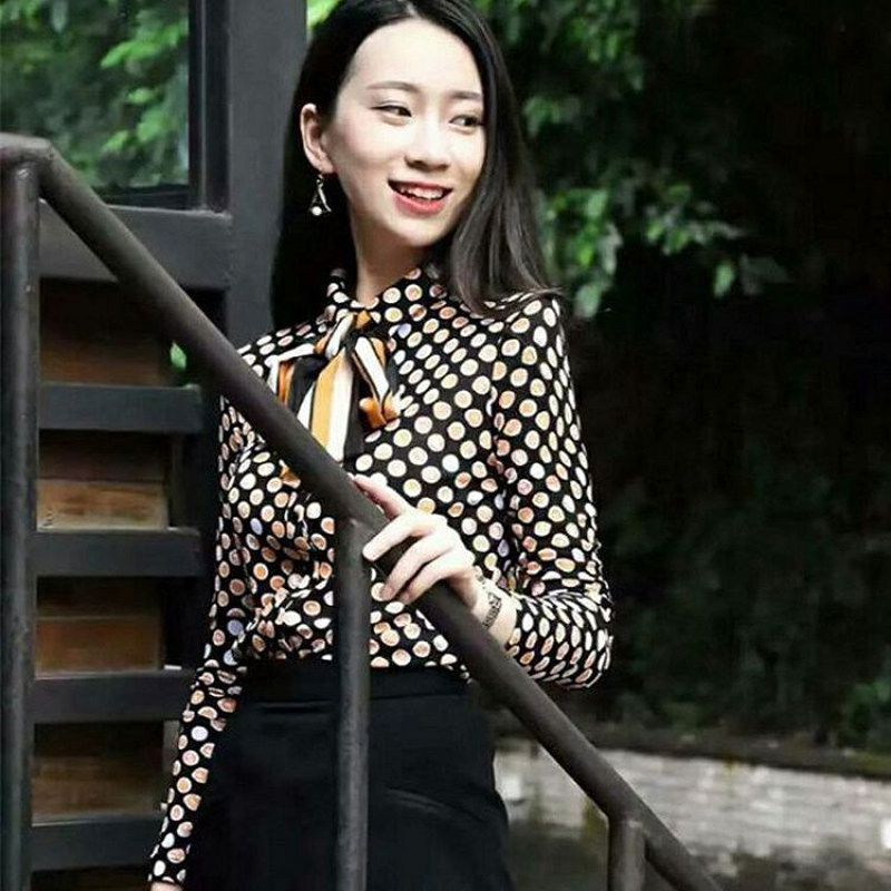 阿玛施旗舰店官网2020秋新款女衬衣 魅言服饰衬衫