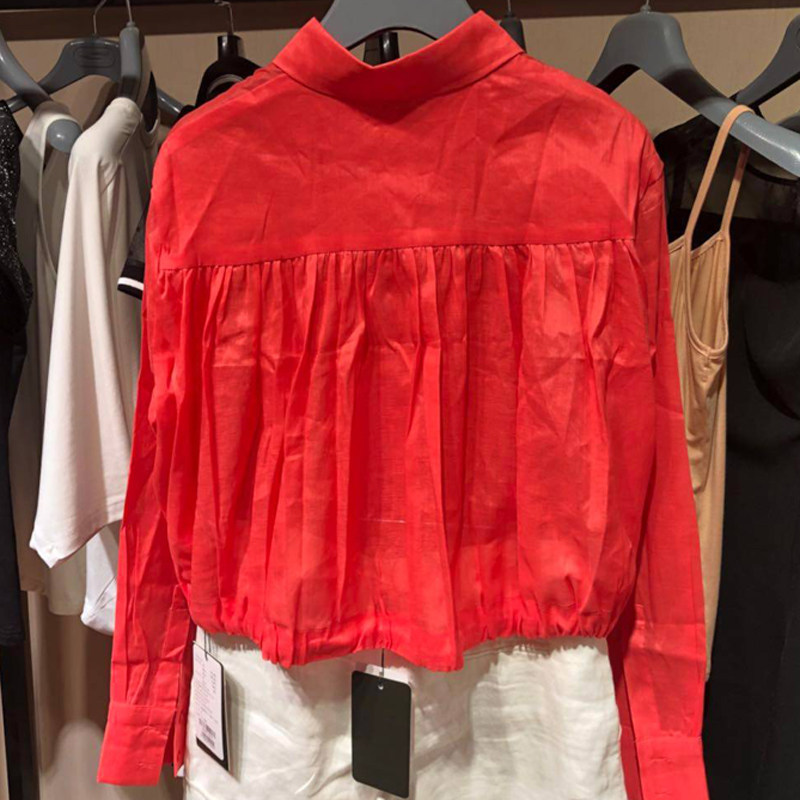 阿玛施旗舰店官网2020秋装女防晒衣 魅言服饰衬衫