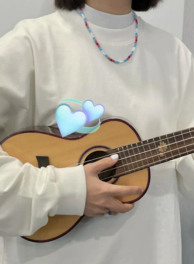 BKPP欧儿同款彩色串珠配饰项链