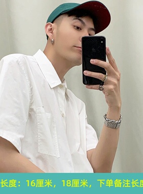 MONA网红同款表带式重工钛钢手链