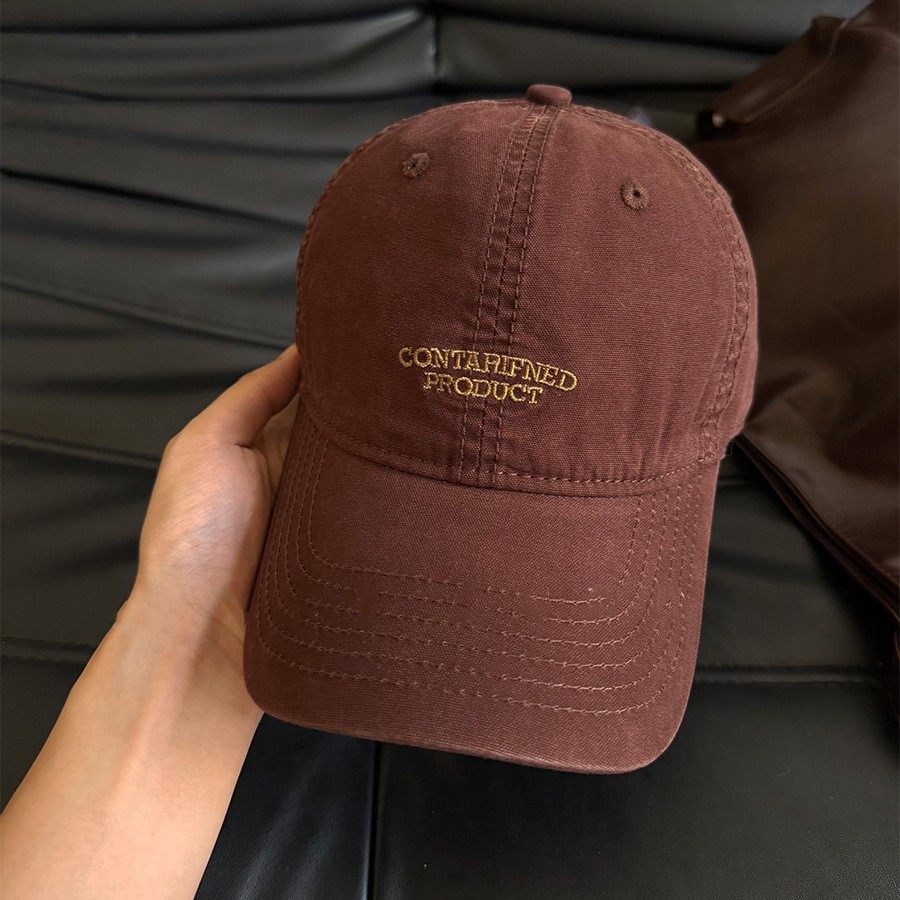 美式复古cont刺绣显白棒球帽子男女户外遮阳显脸小鸭舌帽韩潮百搭,淘宝优惠券,粉丝福利购,淘宝优惠卷