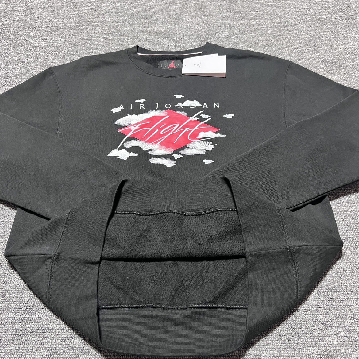 Nike Air Jordan男子针织篮球运动休闲长袖圆领卫衣套头衫 DH9036 - 图2