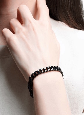 黑武士手链WIC钛钢简约