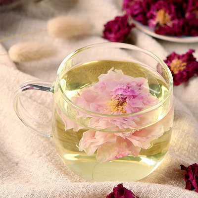 溢香醇玫瑰花茶花冠茶罐装组合干玫瑰平阴玫瑰花泡水花茶花草茶 虎窝淘