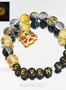 泰国EDC电音节seven lions七狮阵容kandi手串专辑泰E手链10 Years