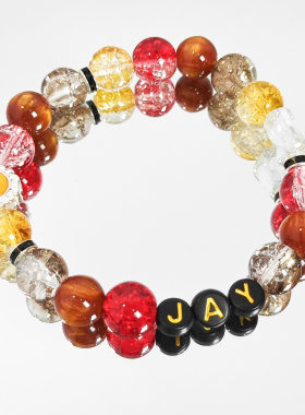 周杰伦JAY应援手链太阳之子专辑印象手串歌手新歌饰品物料礼物DIY