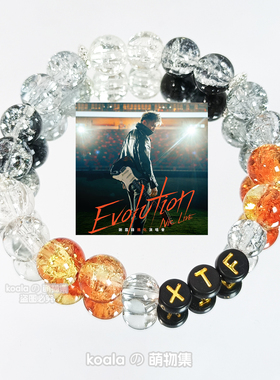 谢霆锋应援手链进化演唱会印象手串歌手明星礼物饰品Nicholas Tse