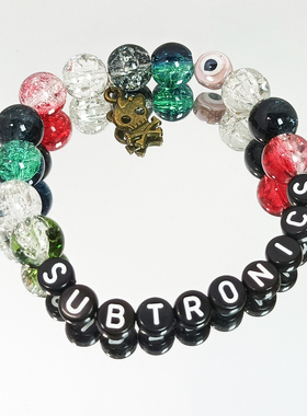 Subtronics应援手链kandi手串Scream Saver眼哥EDC珠海电音节VAC