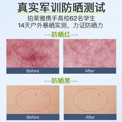 珀莱雅盾护防晒霜50倍防紫外线清爽防水汗户外军训防晒液官方正品 - 图1