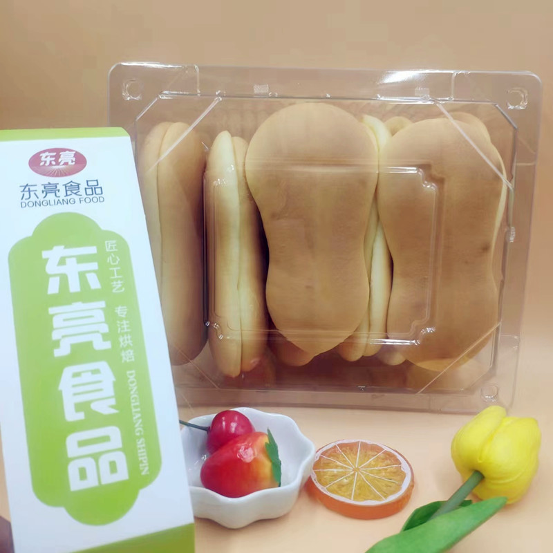 东亮黄金龙条糕 牛舌饼 蛋糕条 早餐糕点 东亮食品 380克包邮